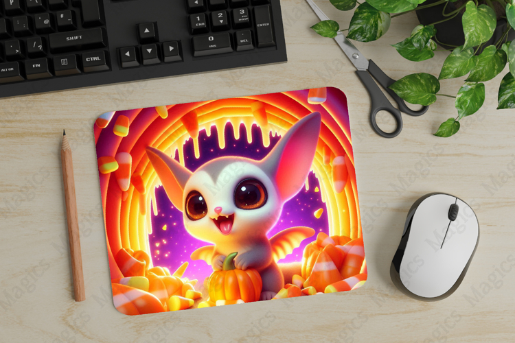Sugar Glider, Halloween Mouse Pad PNG, Cute Pet Gift