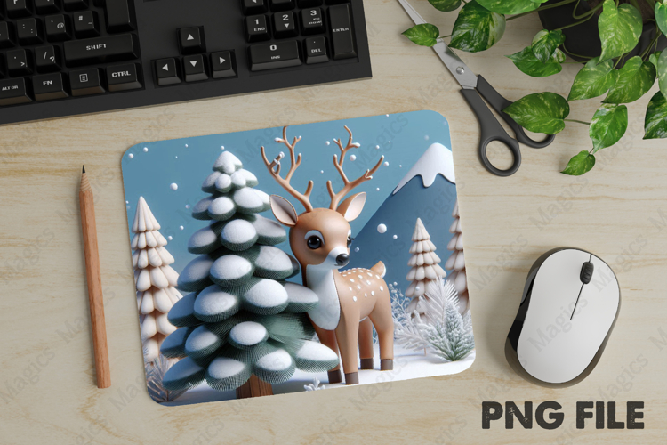 Dachshund, Christmas Animal Mouse Pad PNG,Cute Pet Gift