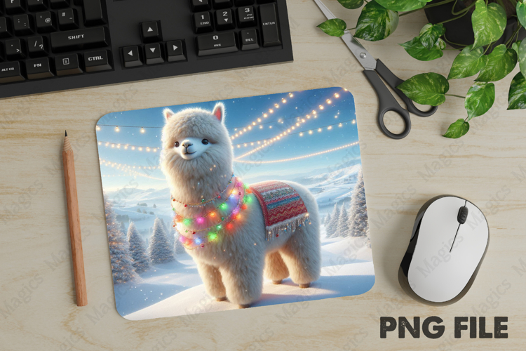 Alpaca Clipart Image 15