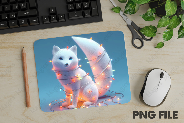 Arctic Fox Clipart Image 23