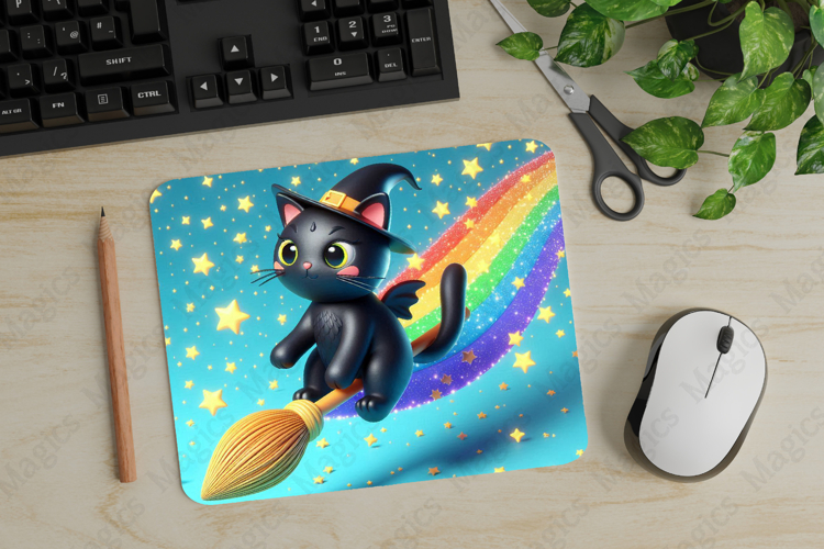 Black Cat Clipart Image 24