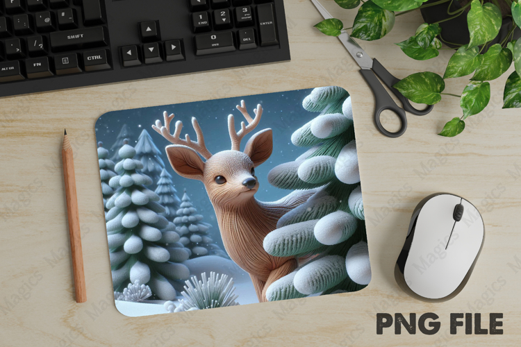 Dachshund, Christmas Animal Mouse Pad PNG,Cute Pet Gift