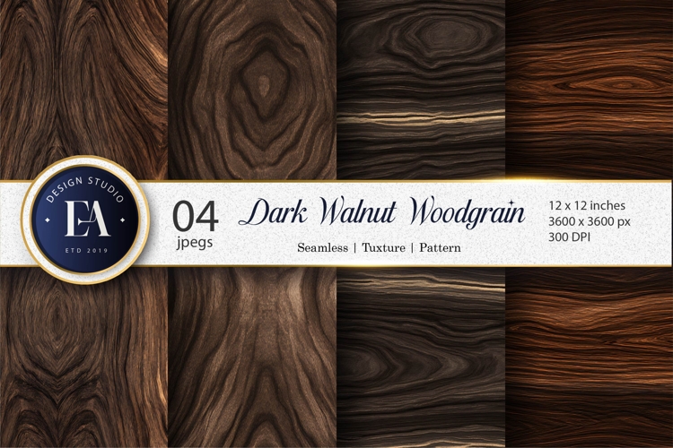 Dark Wood Texture Image 9