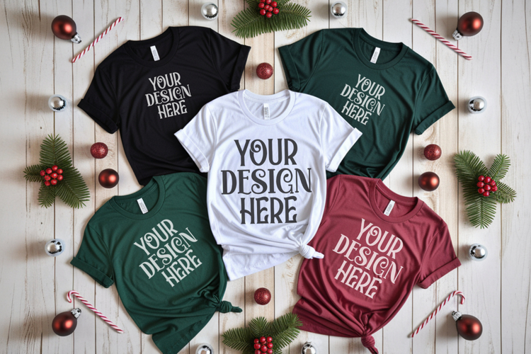 T-Shirt Mockups PNG