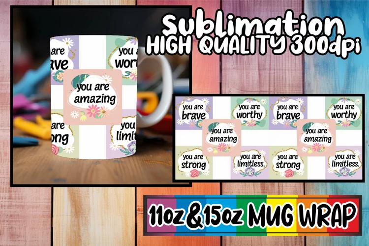 Uplifting spirits sublimation print wrap, Quote