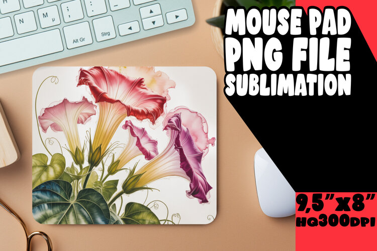 UNIQUE desk PAD Fun Ideas, Flowers example image 1