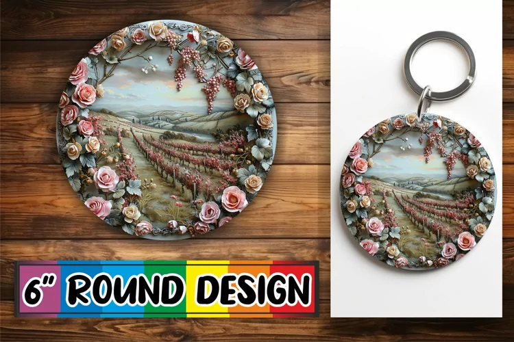 Scenic Round Ornament Assortment