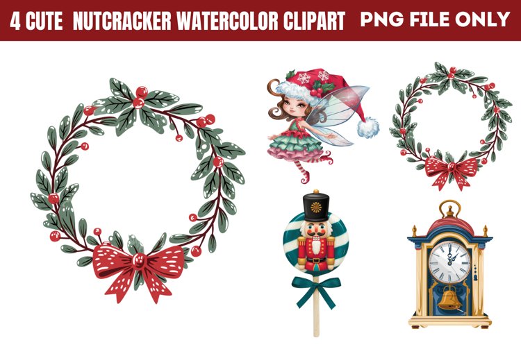 Cute Merry Christmas Clipart Image 7