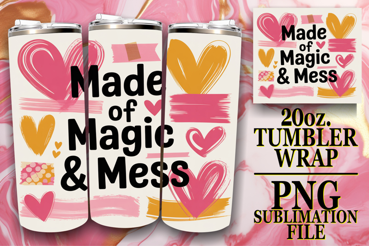 SWEET SERENITY 20oz TUMBLER WRAP, Funny Quote