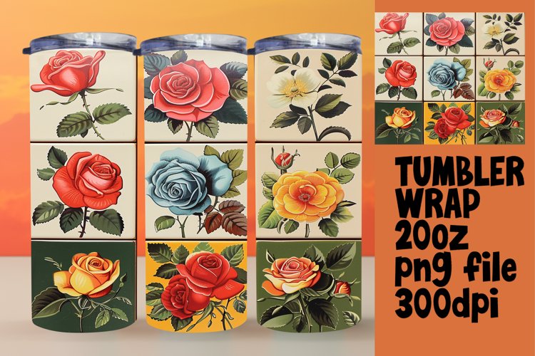 Sublimation Tumbler Wraps Image 5