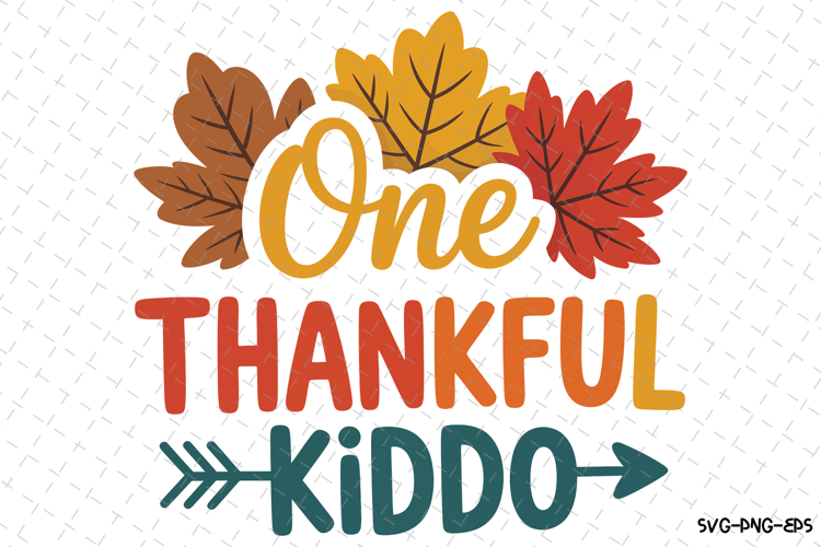 One Thankful Kiddo Svg | Halloween Svg | Svg Cut Files