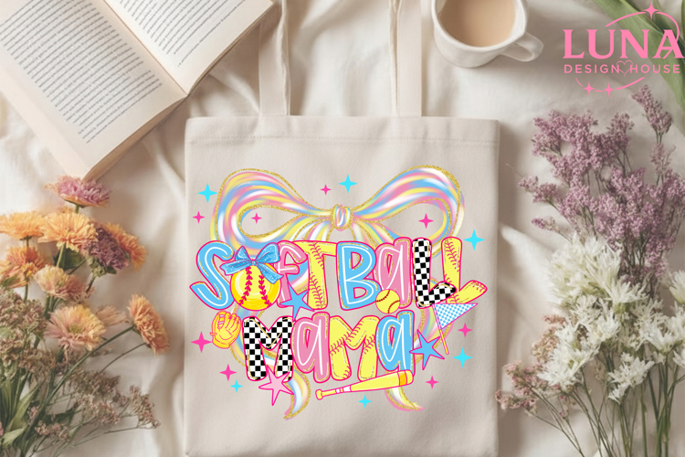 Softball Mama png, Distressed Game Day png, Softball Png