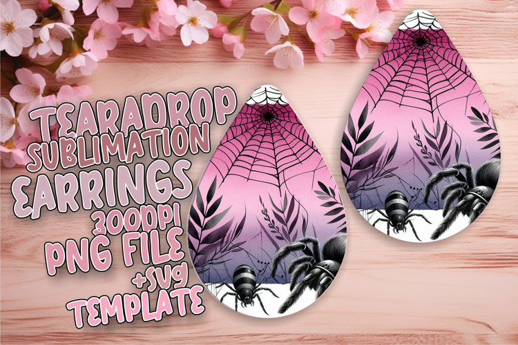 Lovely Teardrop Design for Sublimation , Halloween