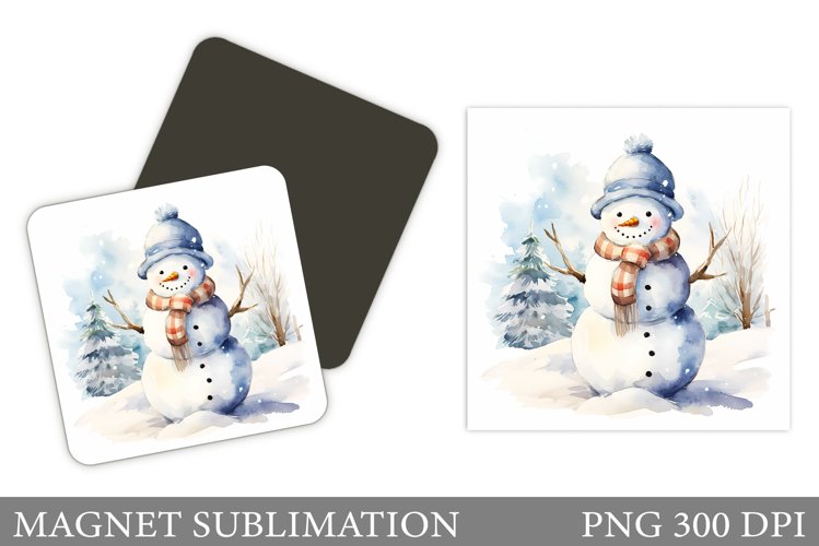 Cute Snowman Clipart Image 6