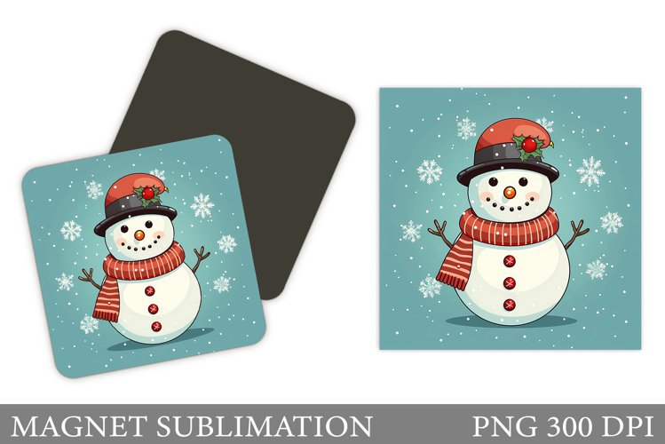 Cute Snowman Clipart Image 15