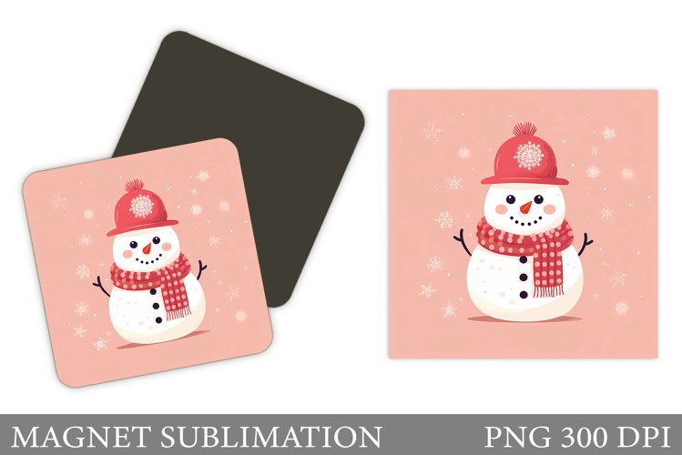 Cute Snowman Clipart Image 11