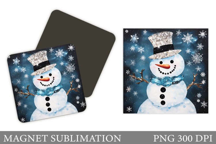 Cute Snowman Clipart Image 7