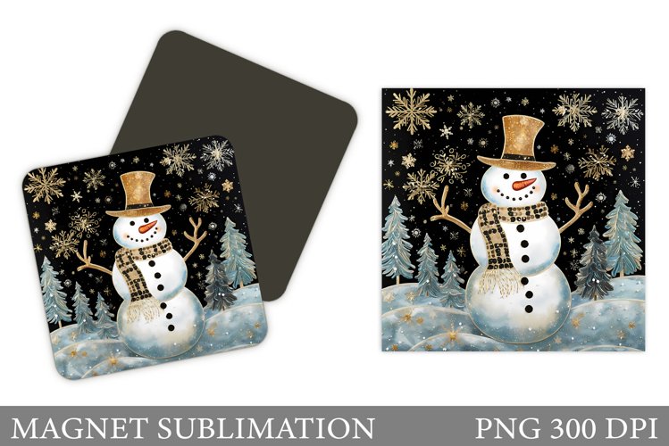Cute Snowman Clipart Image 23