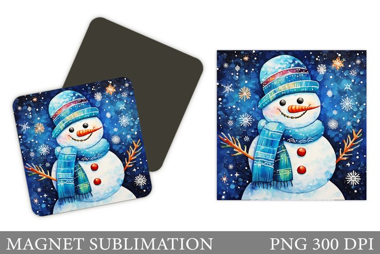 Cute Snowman Clipart Image 9