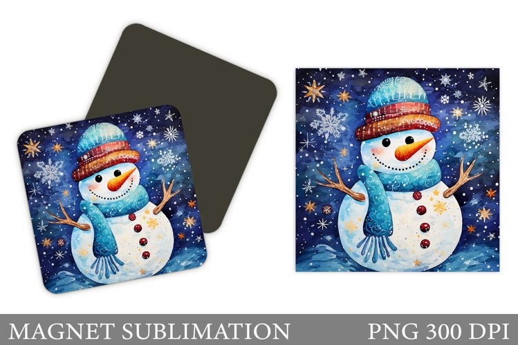 Cute Snowman Clipart Image 15