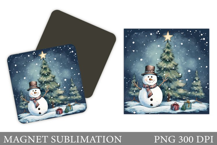 Cute Snowman Clipart Image 6