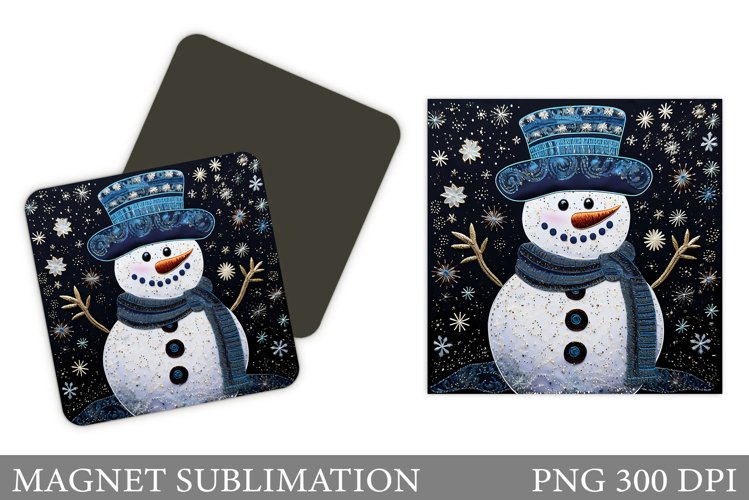 Cute Snowman Clipart Image 16