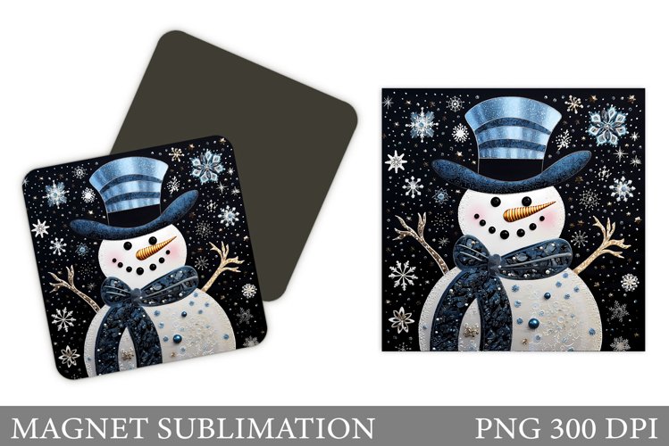 Cute Snowman Clipart Image 10