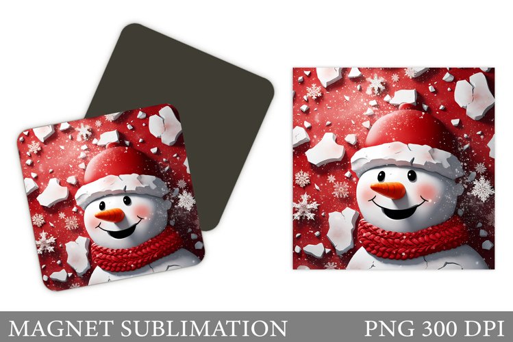 Cute Snowman Clipart Image 5