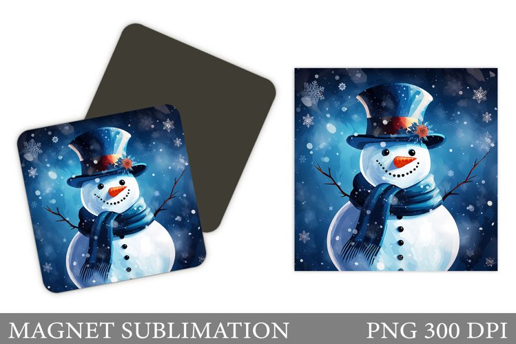 Cute Snowman Clipart Image 7