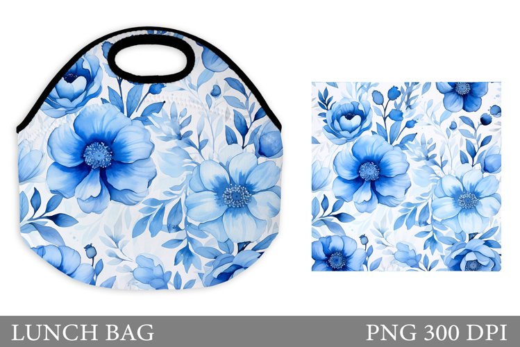 Flowers Lunch Bag. Flowers Lunch Bag Sublimation