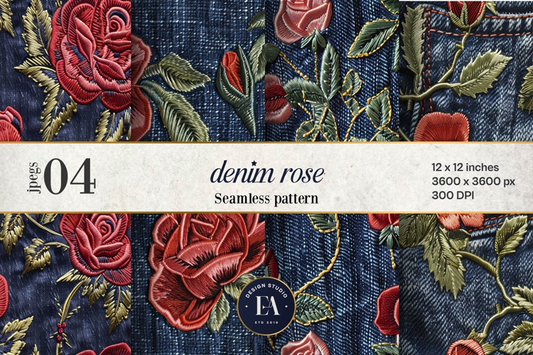 Floral Seamless Pattern Image 16