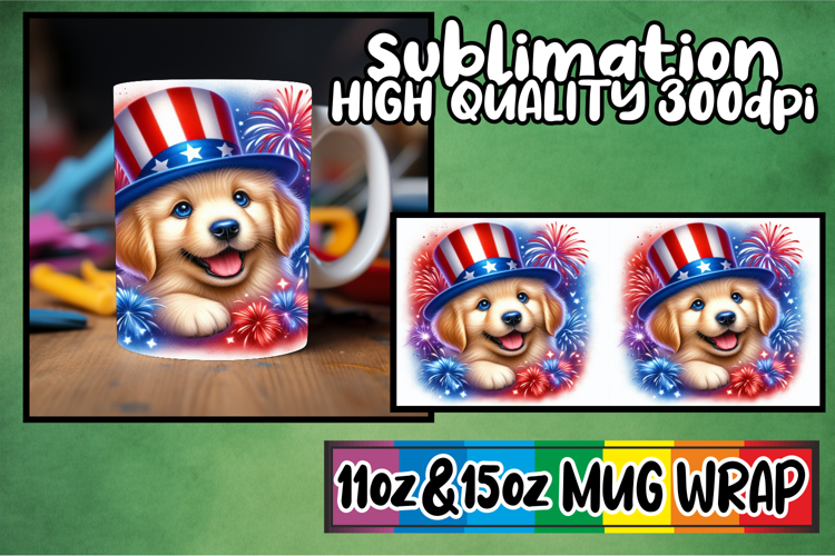 American Flag Clipart Image 9