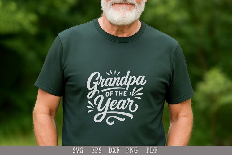 SVG Funny Grandpa Quote Design for T-Shirts and Gifts