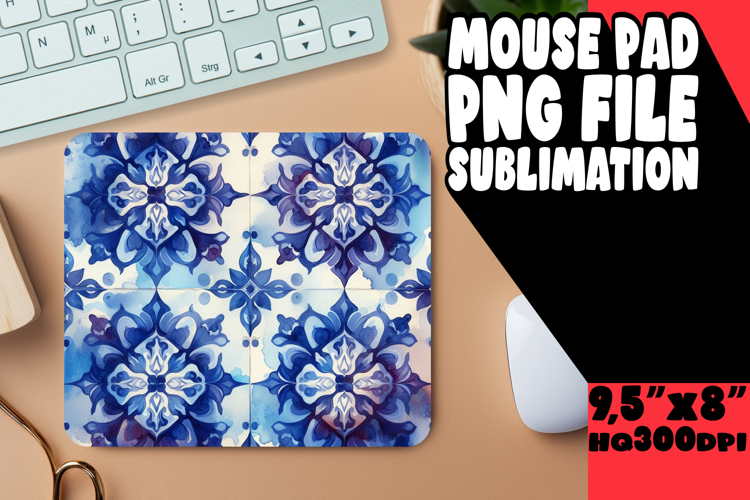LUMINOUS MOUSE PAD GIFT IDEAS, Watercolor Patter