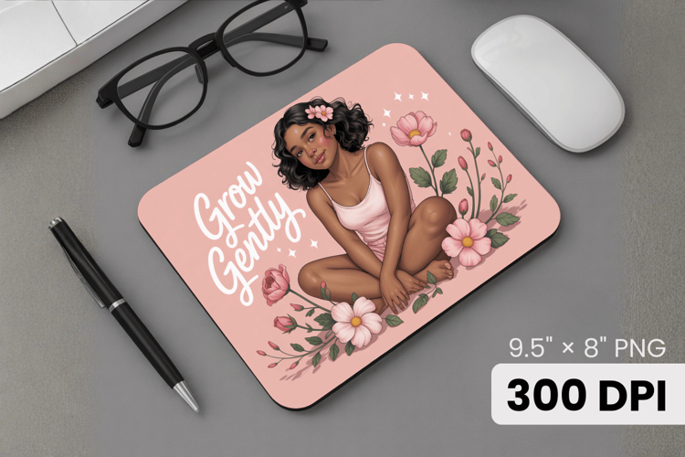 Black Girl Afro Png Image 8