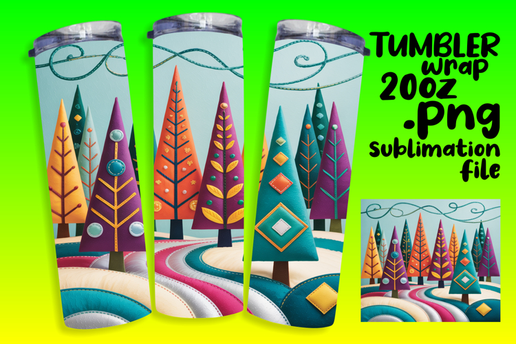 Christmas Tumbler Wrap Image 15