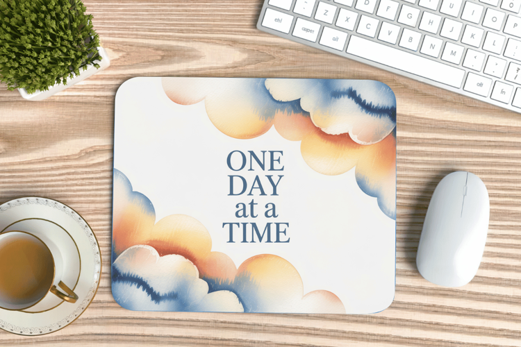 Inspirational Quotes Mouse Pad, Motivational PNG Sublimation