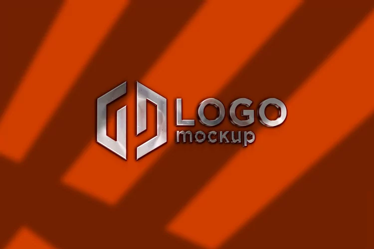 Brand Emblem Logo Mockup Template