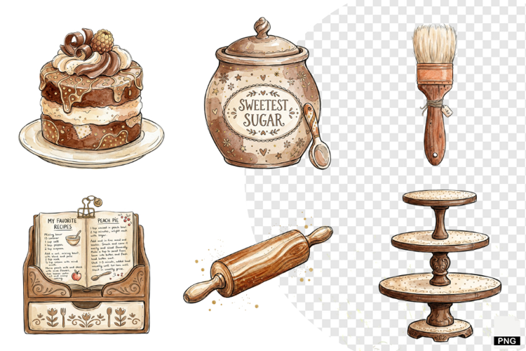 Autumn Bakery Store Clipart