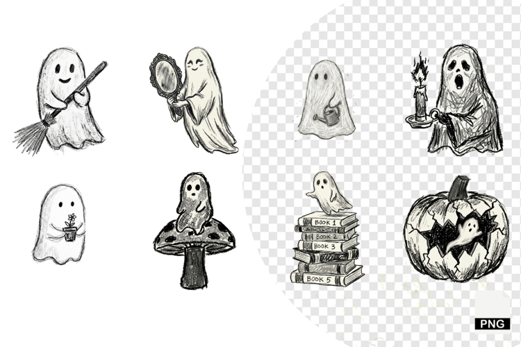 Halloween Ghost Clipart Image 4