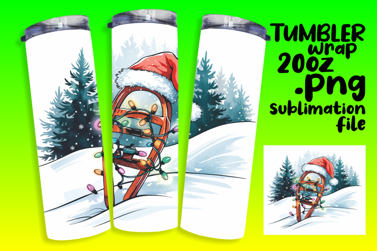 Christmas Tumbler Wrap Image 4