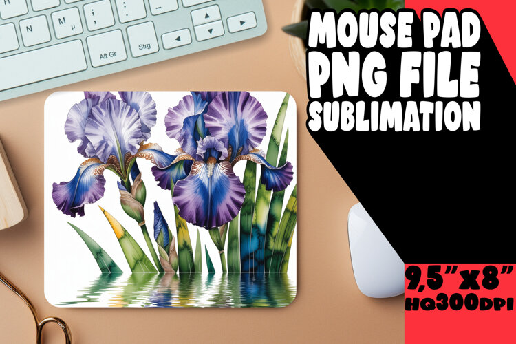 SWEET MOUSE PAD MAGICAL DESIGN, Flowers example image 1