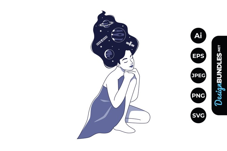 Think about the Universe Illustrations