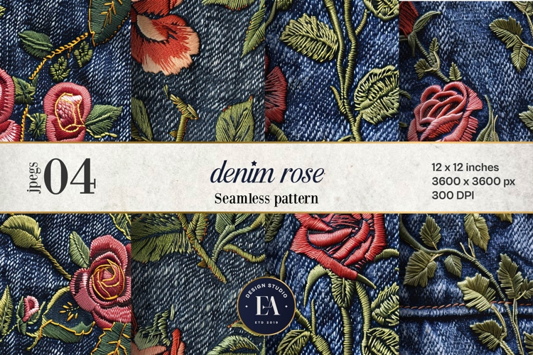 Floral Seamless Pattern Image 15