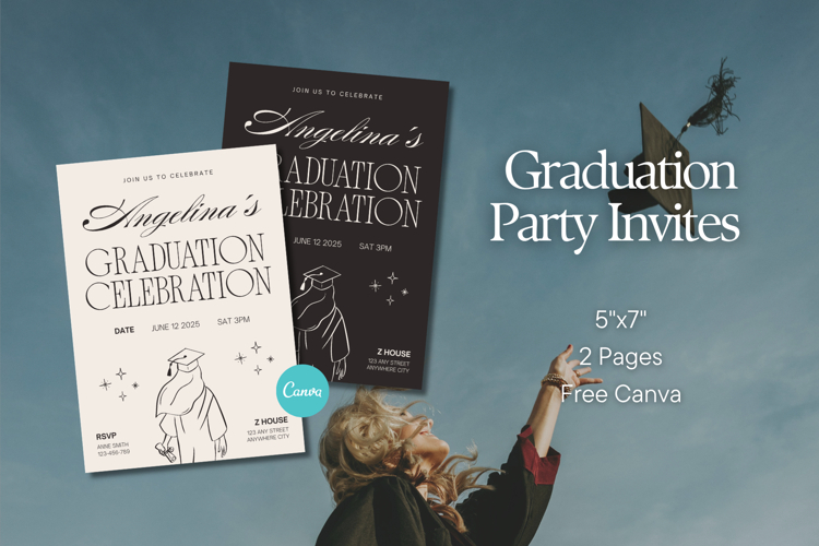 Graduation Invitation Template Image 2