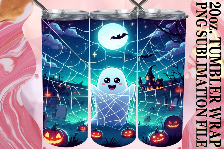 Uplifting Gift 20oz tumbler wrap, Ghost