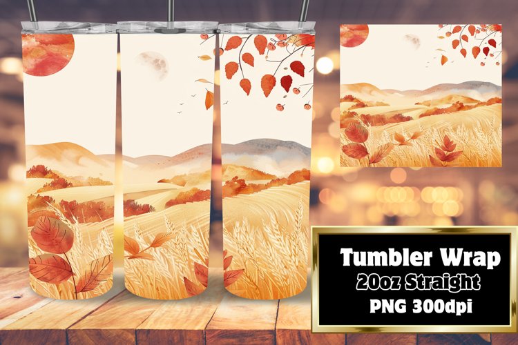 Fall Tumbler Wrap Image 8