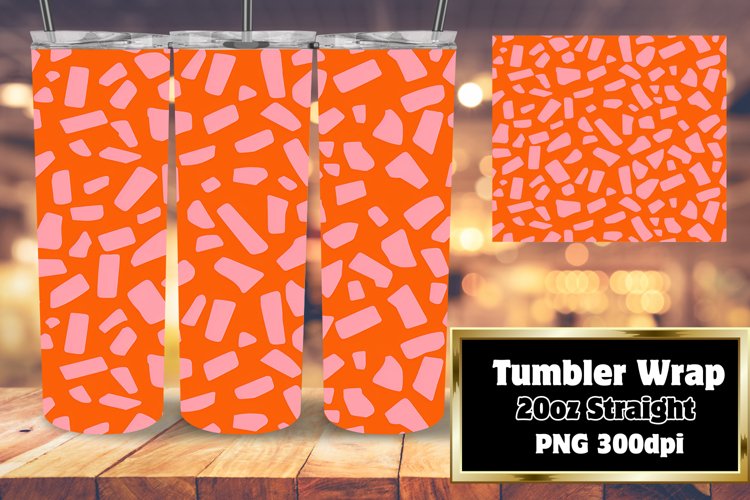 Abstract Neon Luminance Sublimation Patterns 20oz