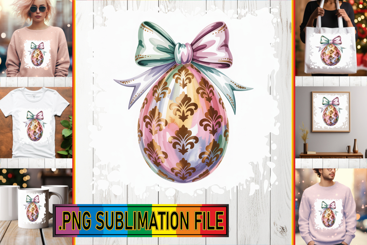 RADIANT TSHIRT Sublimation PNG, Easter Egg