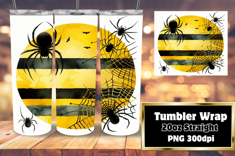 GIFT-WORTHY 20oz Tumbler Template , Halloween
